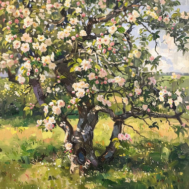 Blossom Tree Painting Canvas